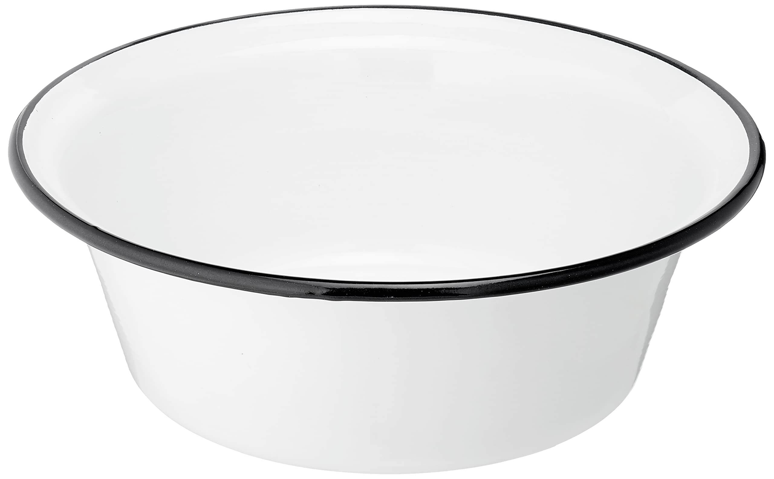 Karl Kruger Household Enamel Bowl, White, 32 cm