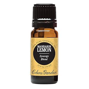 Edens Garden Mandarin Lemon Essential Oil Synergy Blend, 100% Pure Therapeutic Grade (Highest Quality Aromatherapy Oils- Cold Flu & Pain), 10 ml