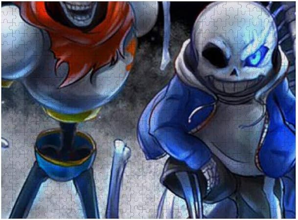 Amazon アンダーテール サンズ パピルス Undertale Papyrus 500ピース ジグソーパズル 木製パズル 人気 知育玩具大人ベビー幼児 子供 男の子 女の子 子ども パズル誕生日 子供の日 クリスマスの日のギフト挑戦的なおもちゃ 木製パズル おもちゃ