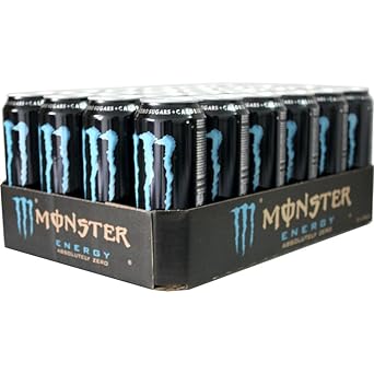 Monster Energy Drink Absolutely Zero 24x 50ml - Kalorienfrei und ohne Zucker