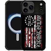 heindiy case for iPhone 17 Pro Max,Compatible with Magsafe,All-Round Protection Shockproof Anti-Scratches TPU Case Cover-Classic American Flag 1776 We The People