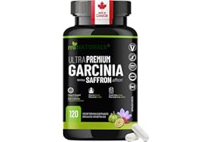 miNATURALS Garcinia Cambogia with Saffron for Weight Loss Management and Mood Balance - 120 Capsules