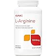 GNC L Arginine 1000mg Supplement, Supports Healthy Blood Vessel Tone, 180 Servings