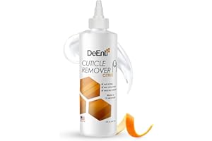 DeEnti Instant Cuticle Remover Gel, Professional Cuticle Softener with Instant 15-Second Removal, 8oz Bottle for Hand, Foot & Nail Care, Salon Quality Manicure & Pedicure Supplies