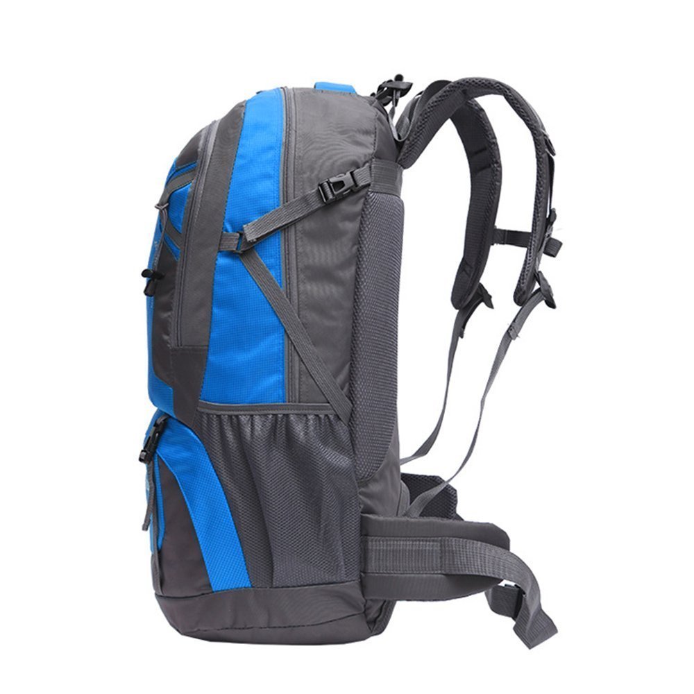 Waterproof Hiking Backpacks, Women and Men Lightweight Travel Daypack Sports Bag for Outdoor Travel Camping Climbing (blue 60L)