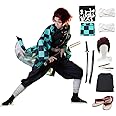 Nhorrobat Full Set Halloween Costume Kochou Shinobu Party Role Cosplay Costume Kimono Outfit W/Shoes Wig Sword