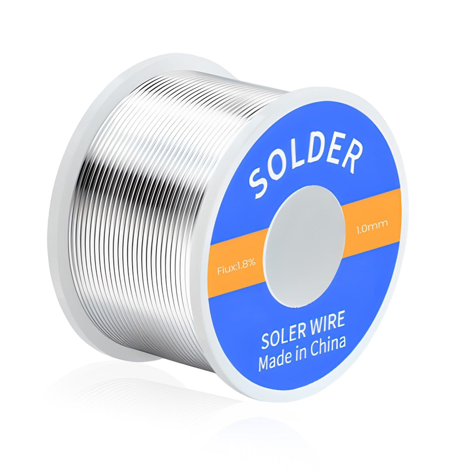GALAMAX 1.0mm 100g Solder Wire, Soldring Flux Rosin Core Solder Wire, Low Melt Solder Tin Wire for Electrical Soldering Electronic Components Repair and DIY