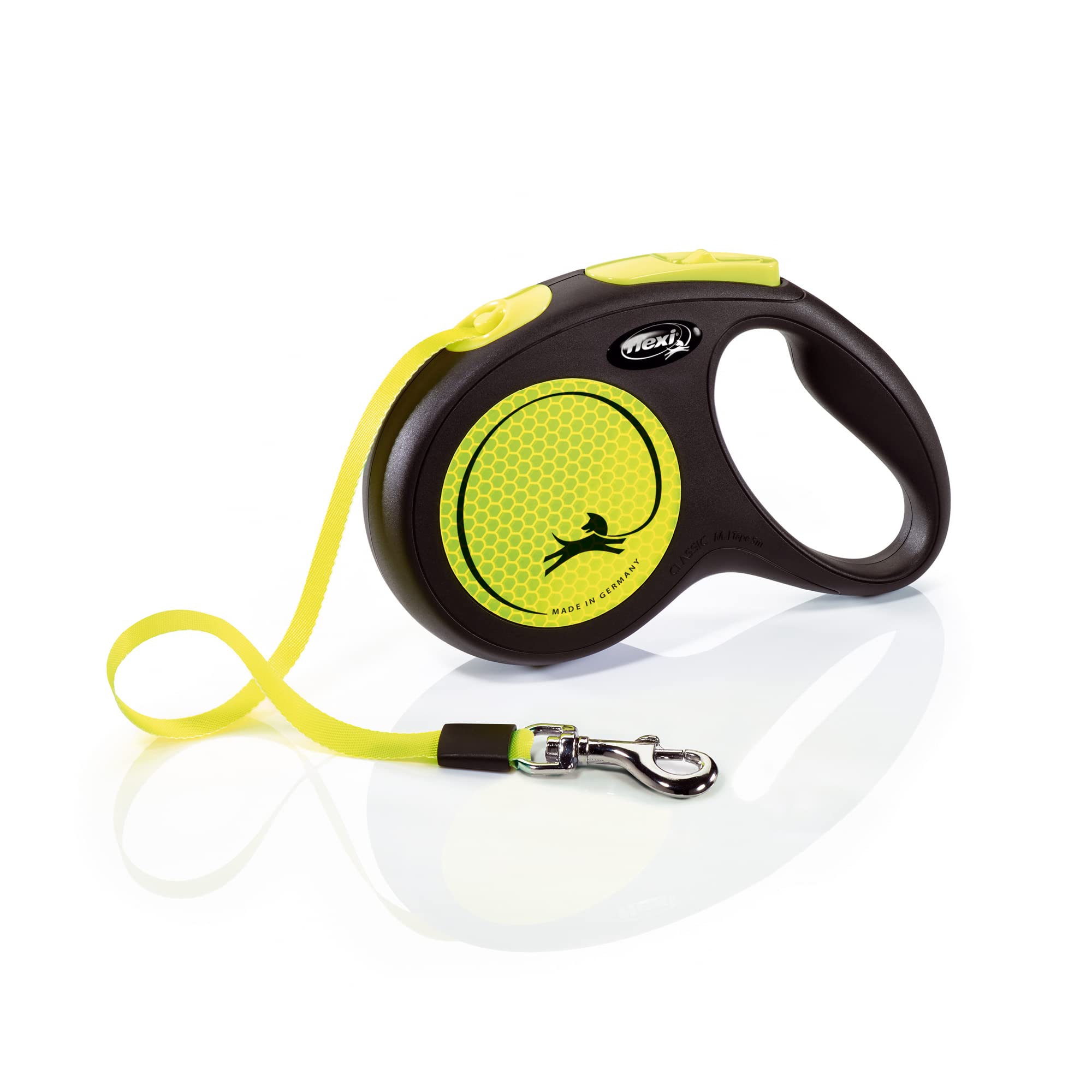 flexi New Neon M Tape 5 m black/neon yellow โ image 1