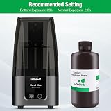ELEGOO 405nm Rapid Resin 1000G Standard Photopolymer LCD UV-Curing view 5
