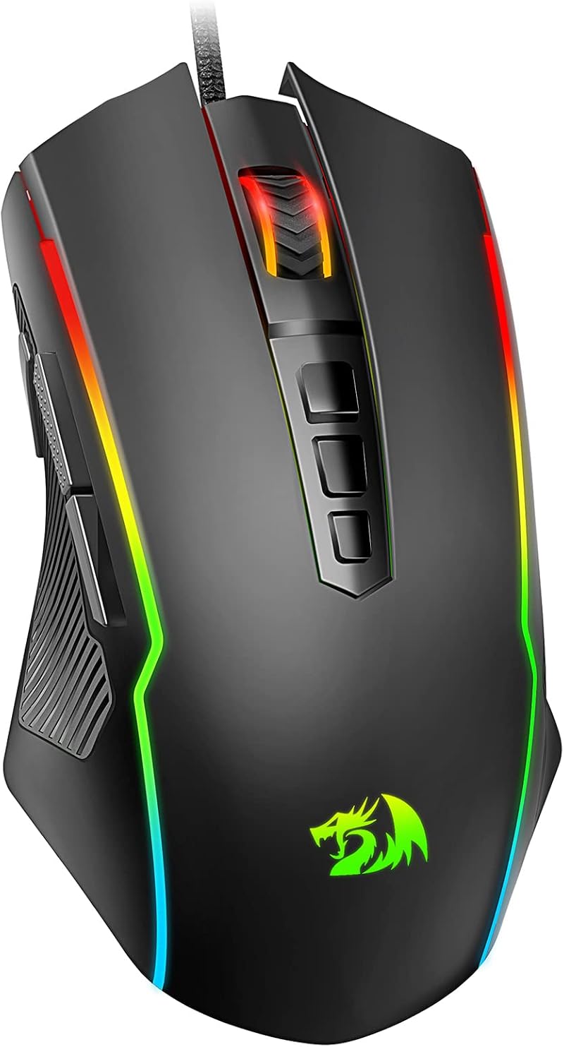 Redragon M910-K Gaming Mouse 8000 DPI 9 Programmable Buttons RGB