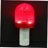 OSALADI 4Pcs Traffic Cone Flashing Warning Lights Portable Weather-Resistant view 9