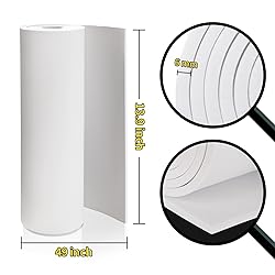 White Eva Foam Sheet roll,Premium eva Foam 6mm