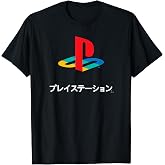 PlayStation Full Color Logo with Kanji Modern Video Game T-Shirt