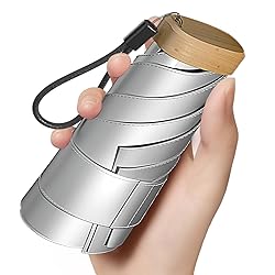 Moorrlii Travel Mini Umbrella for Purse With