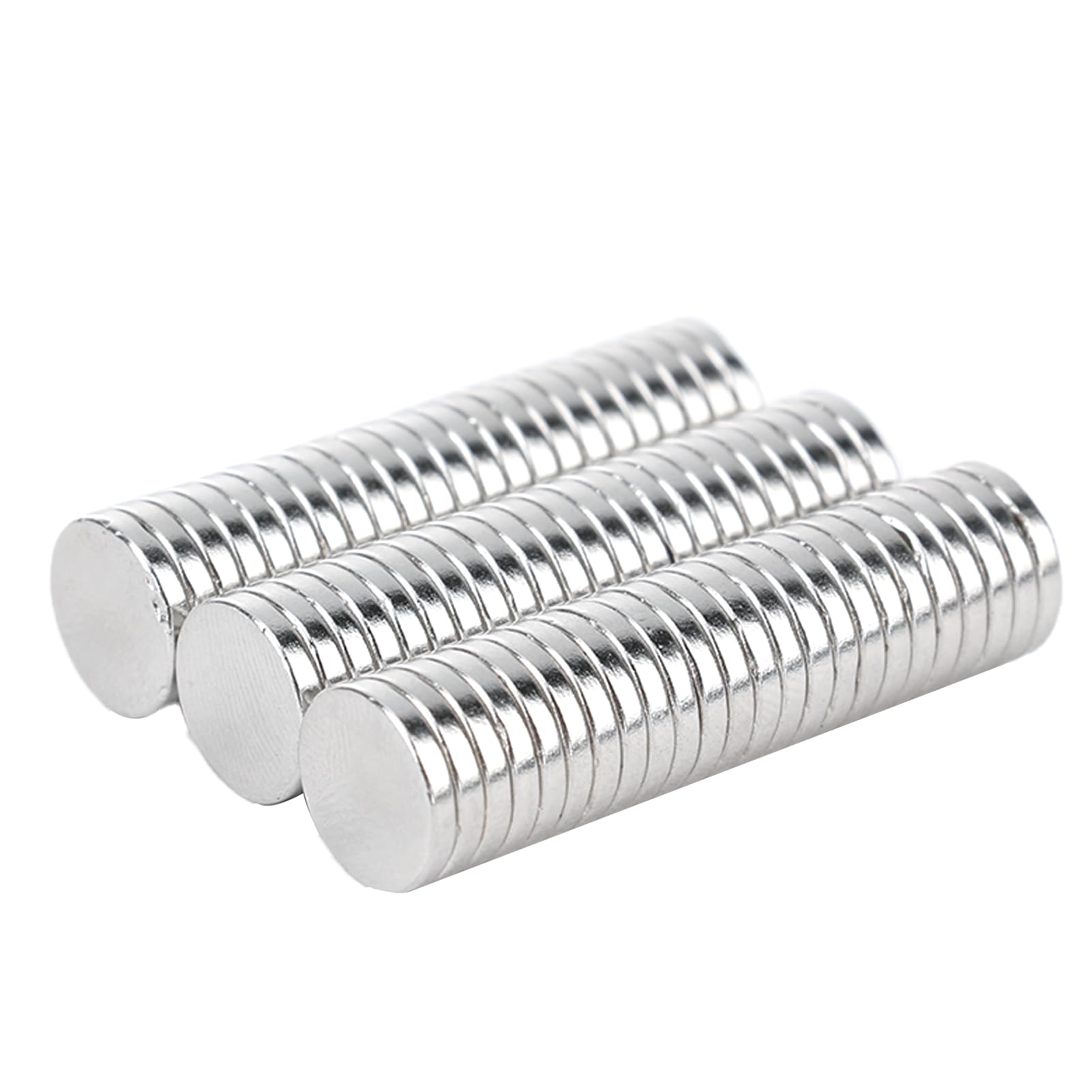 60 PCS Small Strong Magnets, 10X2mm Round Neodymium Magnets for Whiteboards, Fridge, Crafts & DIY