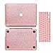 Anban MacBook Pro 13 Inch Case A1502 A1425 (Old Gen 2012-2015), Glitter Bling Smooth Case with Keyboard Cover Compatible with MacBook Pro 13 Inch with Retina Display, NO CD ROM, NO Touch Bar