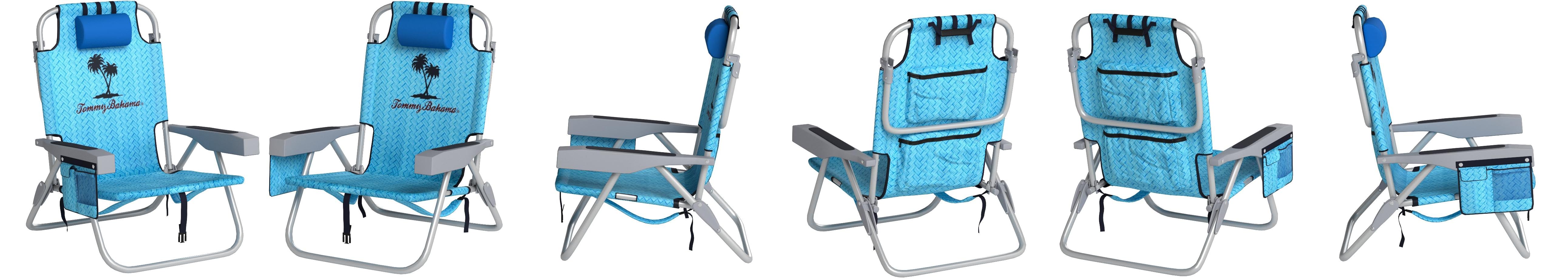 Silla de jardín, patio, playa Tommy Bahama con mochila ...