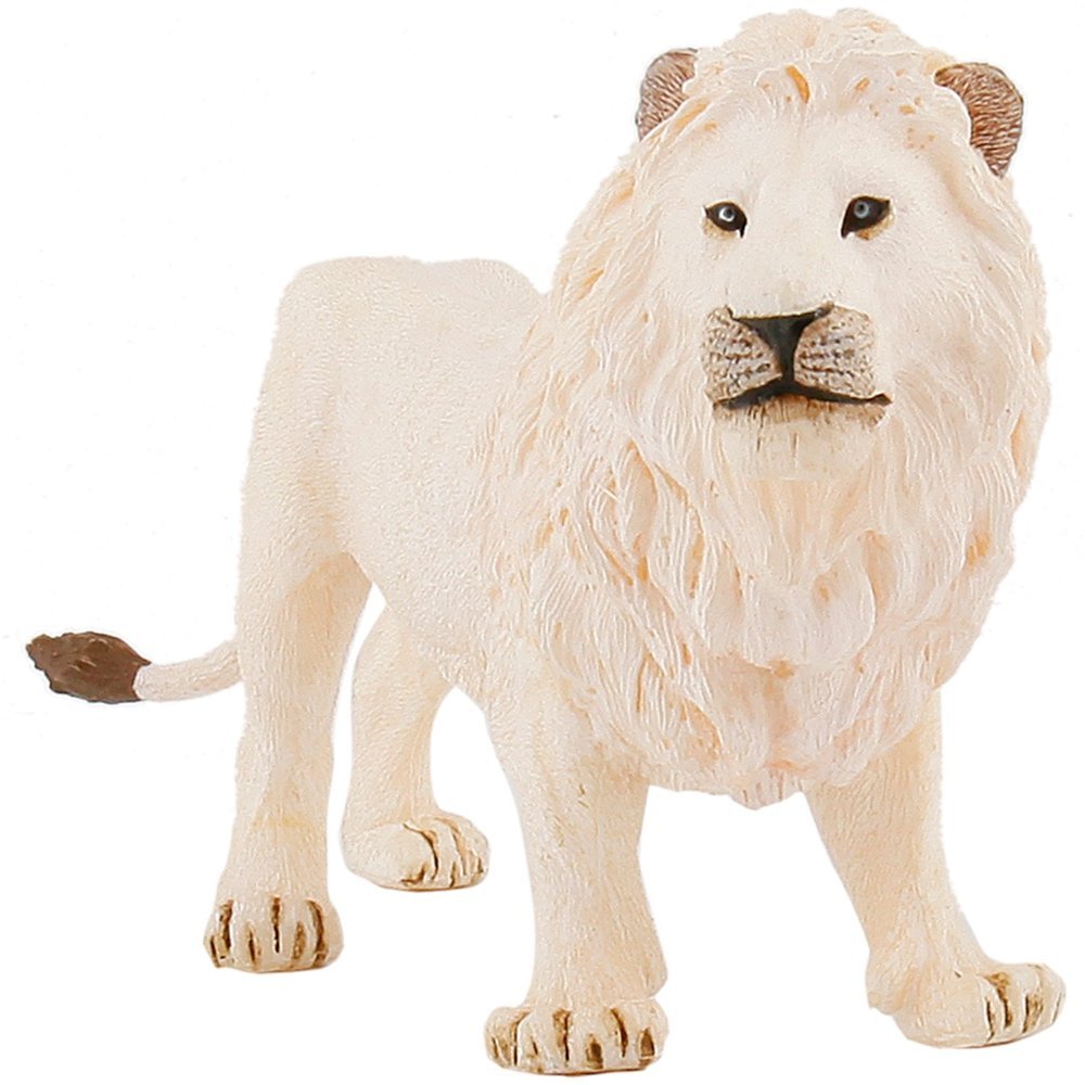 Papo 50074 Wild Animal Series White Lion Figure Figure Action Figures