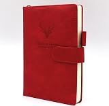 Earning Power A5 Notebook Journal Hardcover Red 360 Pages Thick Paper 8.3"×5.8" view 3