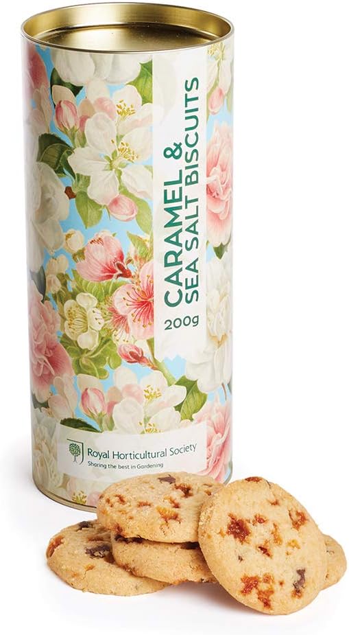 Caramel & Sea Salt Biscuits from The RHS Delicious Hand Baked