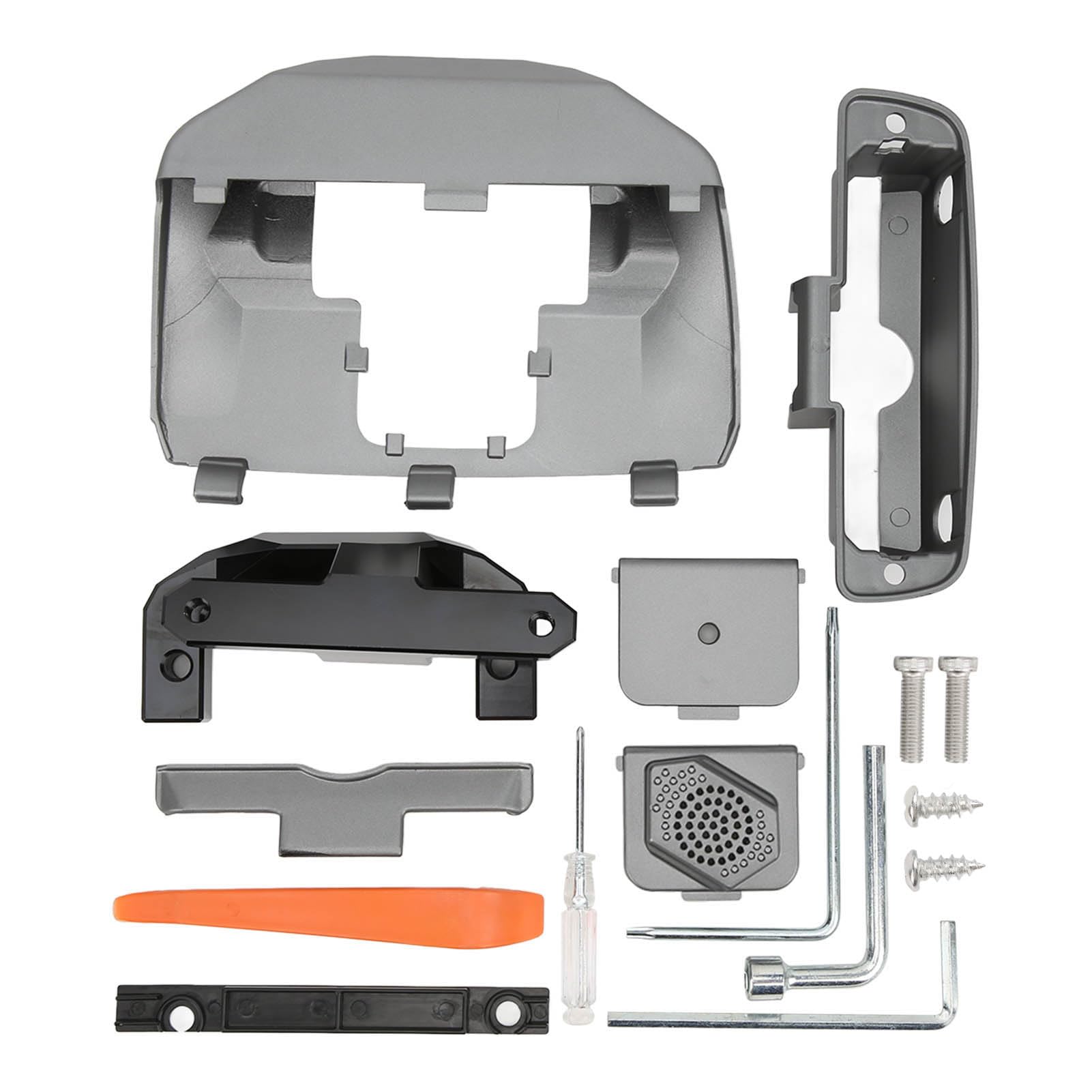 Bediffer Console Rotating Bracket Navigation Screen Mount ABS Aluminum Alloy Silver GPS Screen Bracket Car Accessoires Replacement for 2017‑2021, Automotive Interior