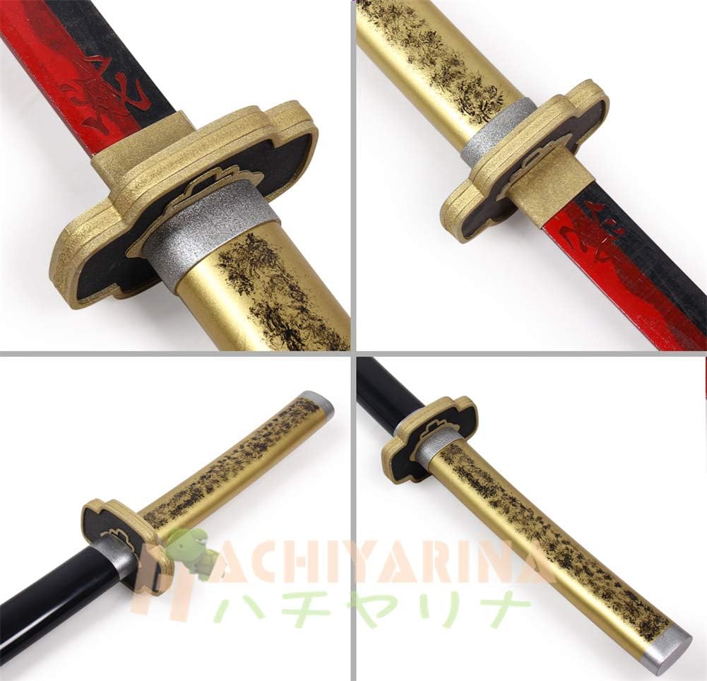 Amazon Hachiyarina 鬼滅の刃 模造刀 鬼殺隊 継国 縁壱 つぎくに よりいち 刀 Cosplay 道具 コスプレ学園祭 お正月 プレゼント コスプレ 仮装 通販