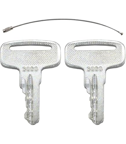2PCS 3000 83093GT Ignition Keys – Compatible with Genie, JLG