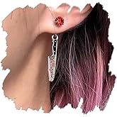 Red Bloody Knife Drop Earrings for Women Men Horror Blood Knife Dangle Earrings Halloween Party Dagger Earring