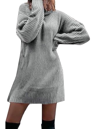 loose fit jumper dress