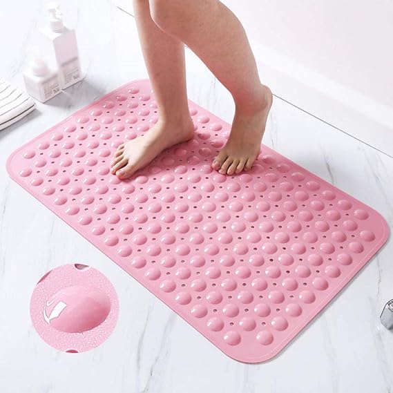 B/H Suction Cup Bathroom，Long Bath Mats，Bathroom nonslip shower mat
