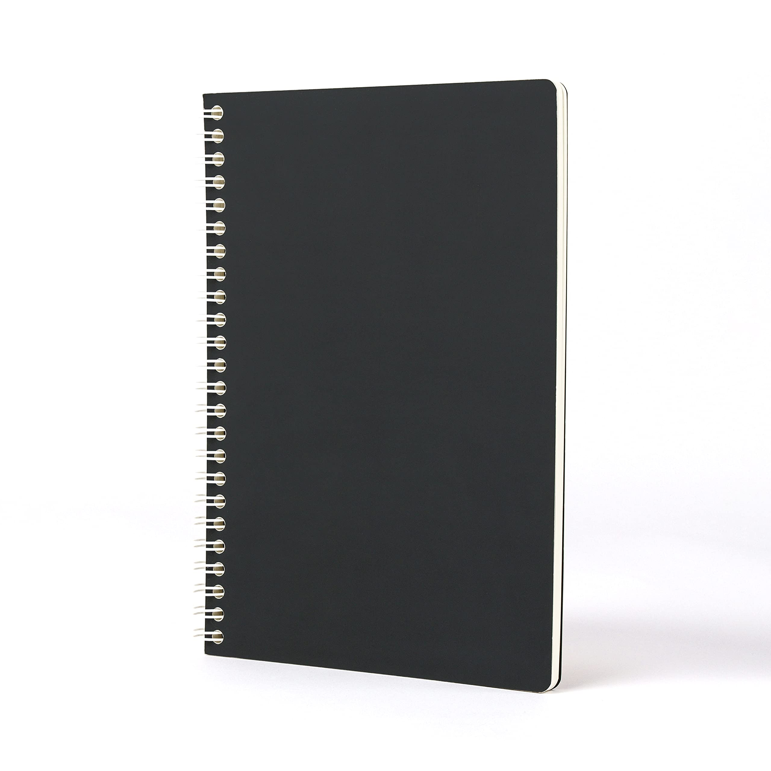 Jumble & Co Convo A5 Wiro Bound Ruled Notebook - Clean Slate Black — image 1