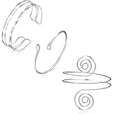 FEYIR Arm Cuff Jewelry for Women Adjustable Upper Arm Bangle Bracelet Band Armlet Armband Jewelry