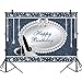Mehofoto Denim and Diamonds Party Backdrop Glitter Diamonds Crystal Heels Photography Backdrops 7x5ft Happy Birthday Vinyl Background Photoshoot Props