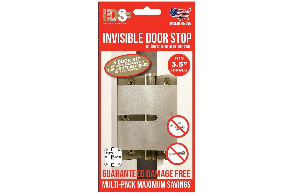 5 Pack Invisible Door Stop Home Improvement