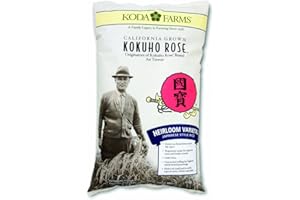 Koda Farms Kokuho Rose Heirloom Japanese Style Rice, 15 Pound