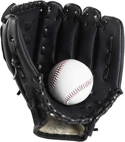 Wonninek 11.5 Inch Soft Baseball Glove PU Leather Right Hand Throw