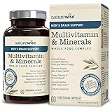 NatureWise Men's Multivitamin & Mineral Whole Food Complex with Brain Support