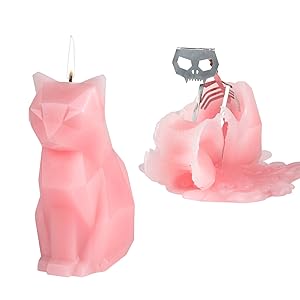 PyroPet Candles Kisa Candle, Pink