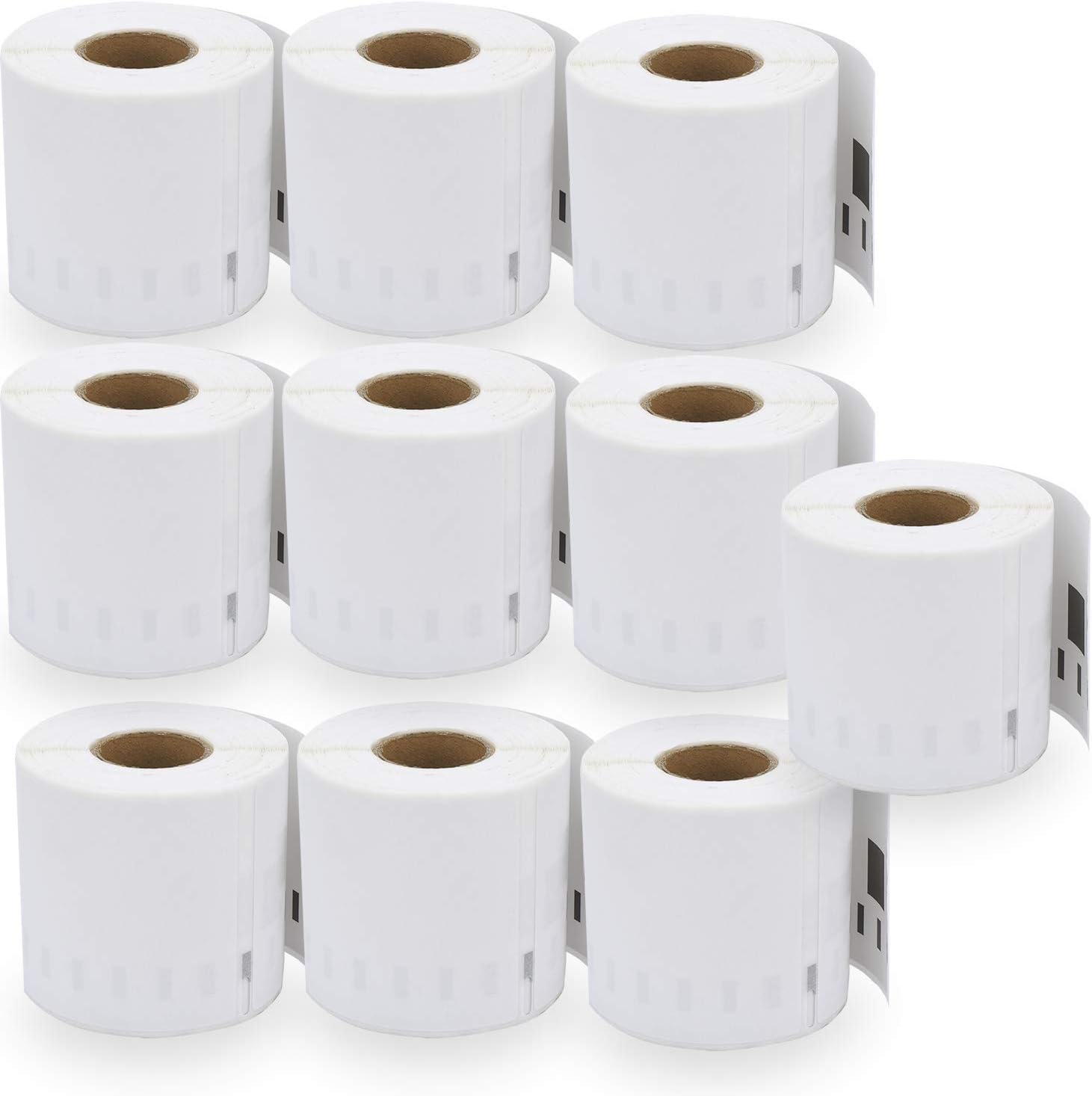 BETCKEY, 10 Rolls 99019 Self-Adhesive Labels Compatible with DYMO S0722480, 59mm x 190mm