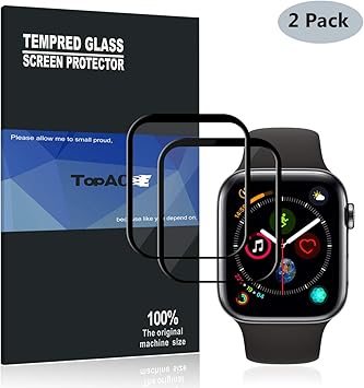 TopACE Apple Watch Series 4 44 mm Protector de Pantalla Apple ...