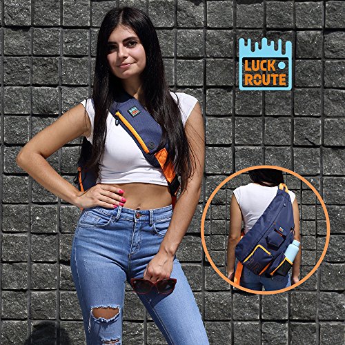 Crossbody Sling Bag Over Shoulder Backpack for Men & Women with