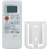 XINJISHIMIN Replacement for Mitsubishi Electric Air Conditioner Remote Control MS16A, with Wall Mounting Bracket