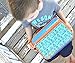 AllerMates I Have Food Allergies Fun Characters Eco Friendly Insulated Children's Food Safety Lunch Box Bag - Blue
