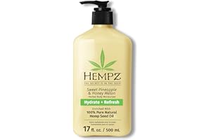 HEMPZ Body Lotion - Sweet Pineapple and Honey Melon - Daily Moisturizing Cream - 17oz