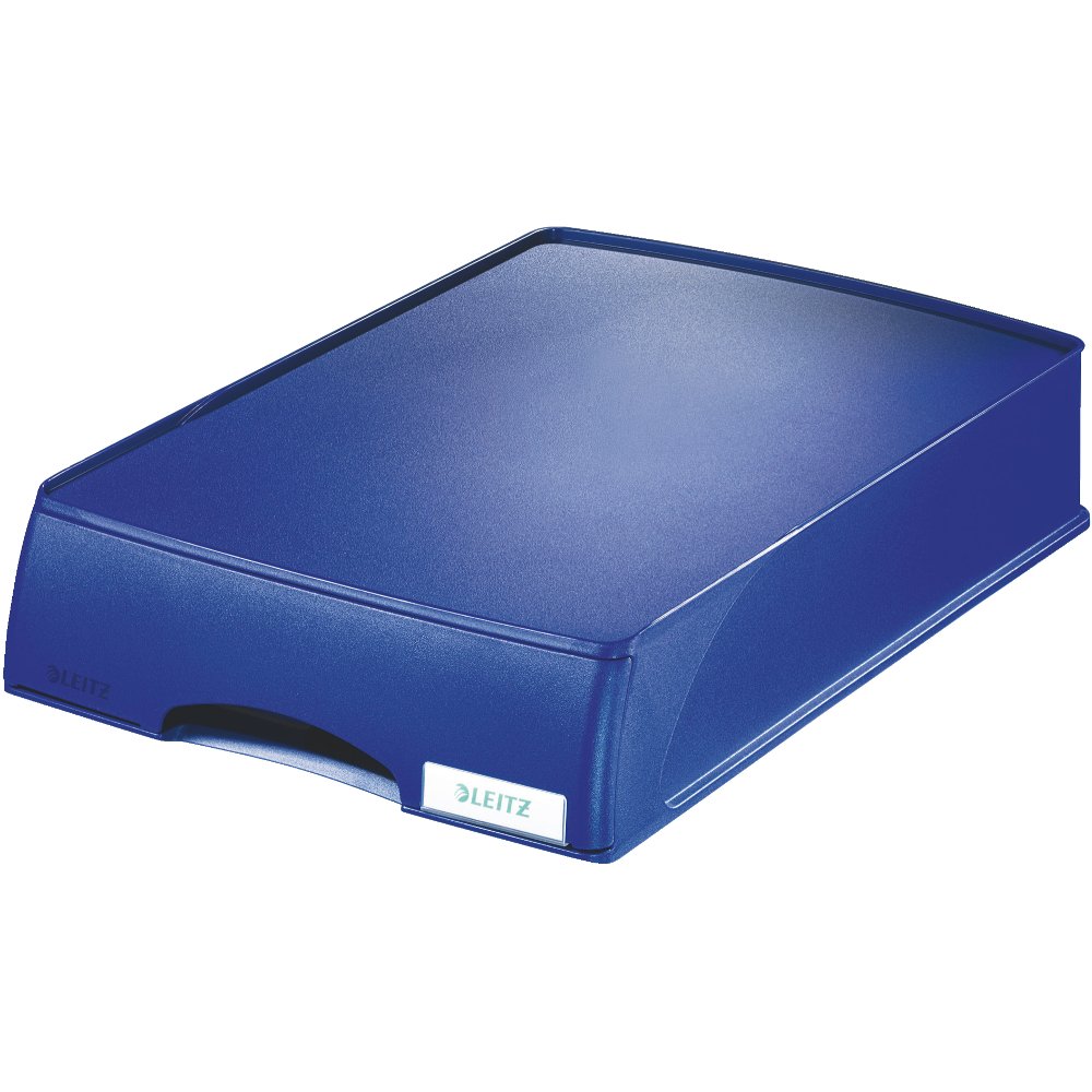 Leitz A4 Letter Tray Drawer Unit, Blue, Plus Range, 52100035