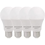 SYLVANIA Smart+ Wi-Fi Soft White Dimmable A19 LED Light Bulb, CRI 90+, 60W Equivalent, Works with Alexa and Google Assistant,