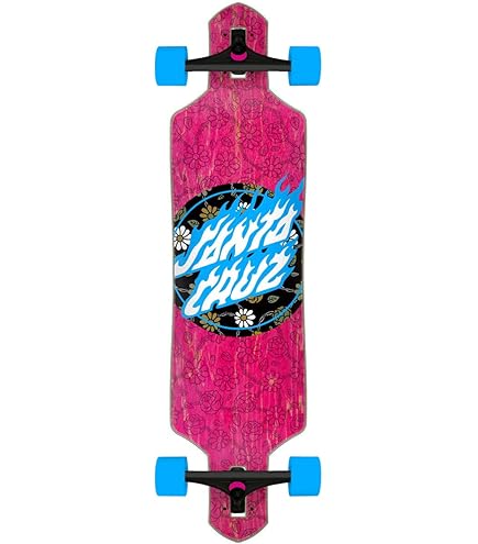 Amazon.com : Santa Cruz Toxic Hand Drop Down Cruzer Longboard