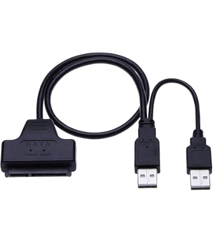 Cavo Adattatore Da USB 2.0 A SATA 7+15 Pin 22 - Foto 11