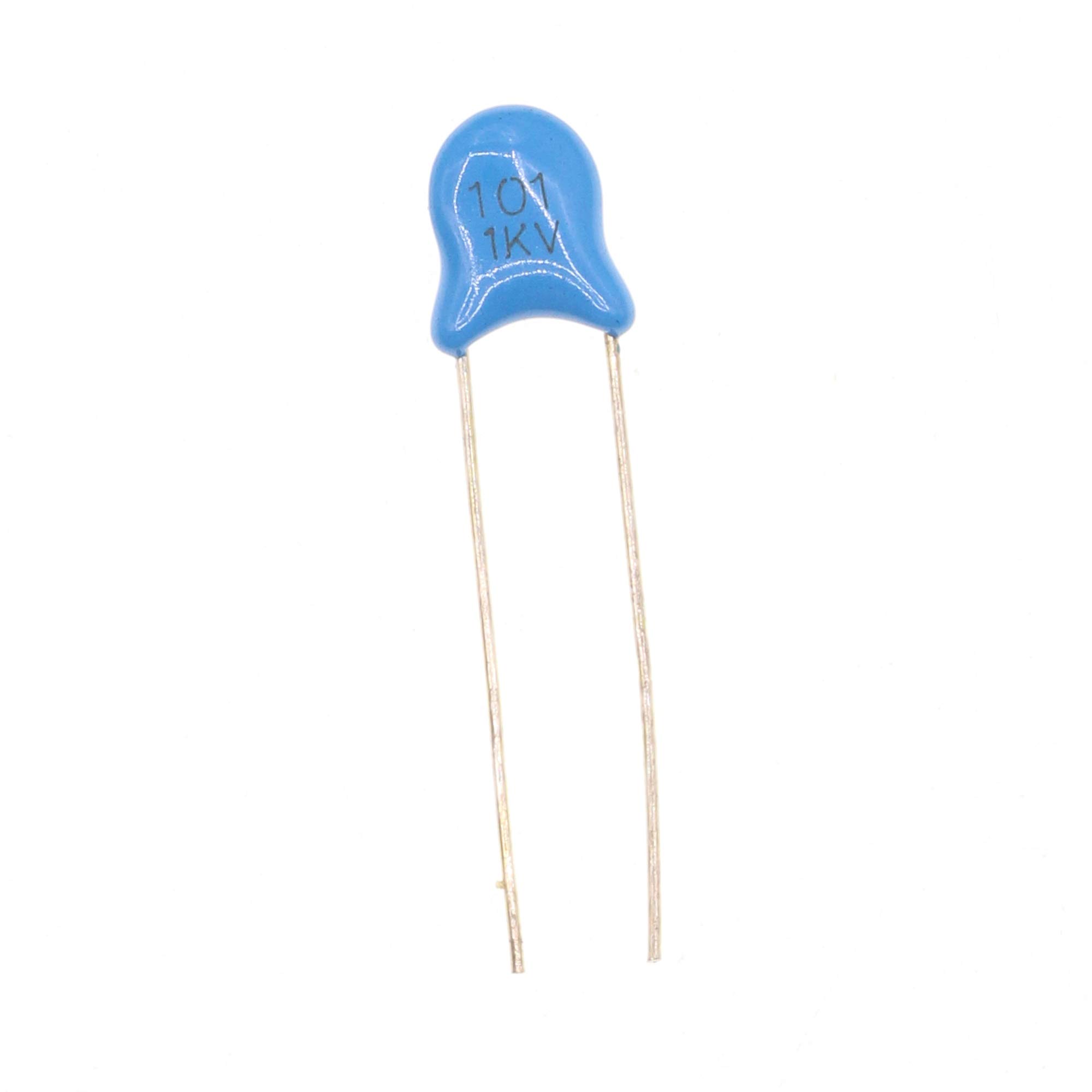 HUABAN 20PCS 1KV101 1KV 101 100PF High Voltage Ceramic Capacitor
