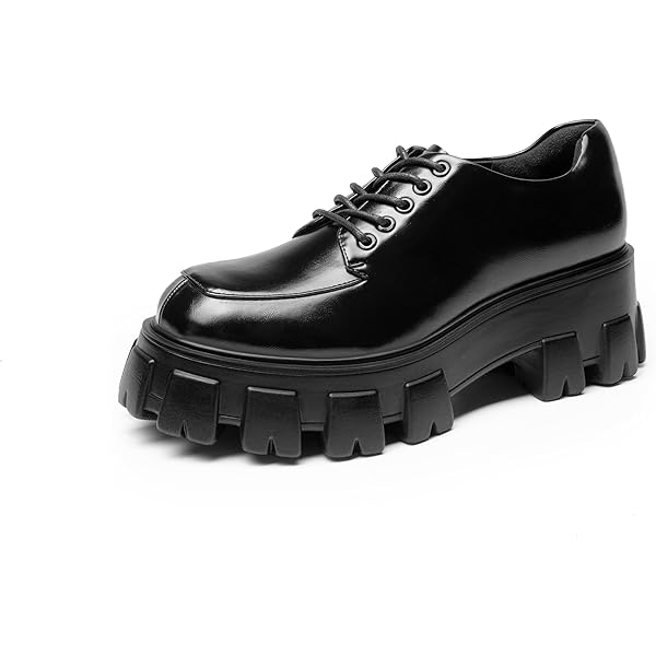 Amazon.com | Soda Women's lace up Chunky Heel Platform